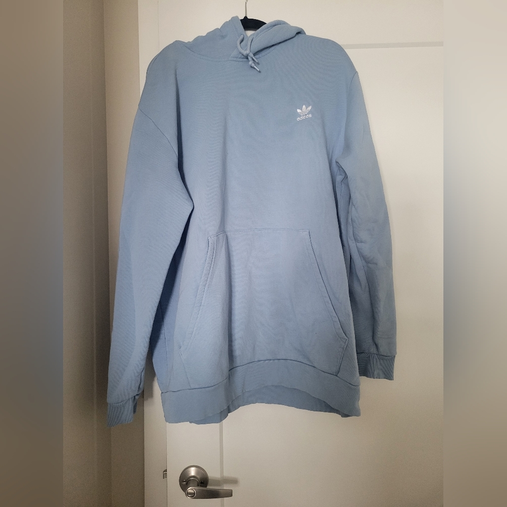 Mens 2XL Adidas embroidered trefoil hoodie